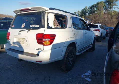 2003 Toyota Sequoia Limited V8 from USA, damaged, VIN 5TDZT38A63S166022